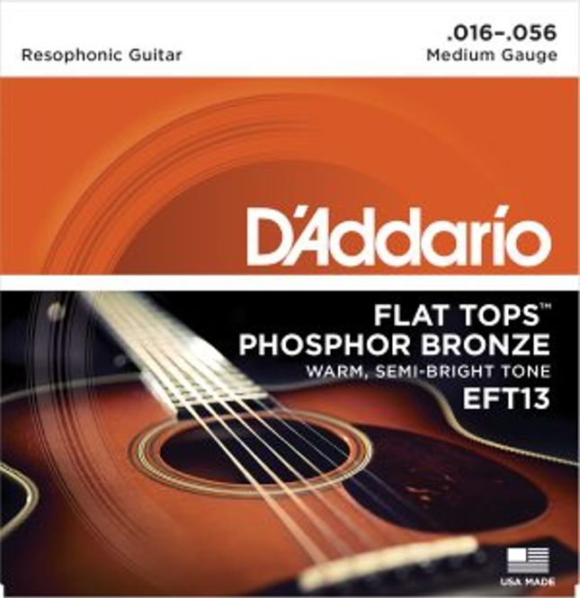 Hovedbilde DADDARIO EFT13 Strengesett Akustisk Gitar