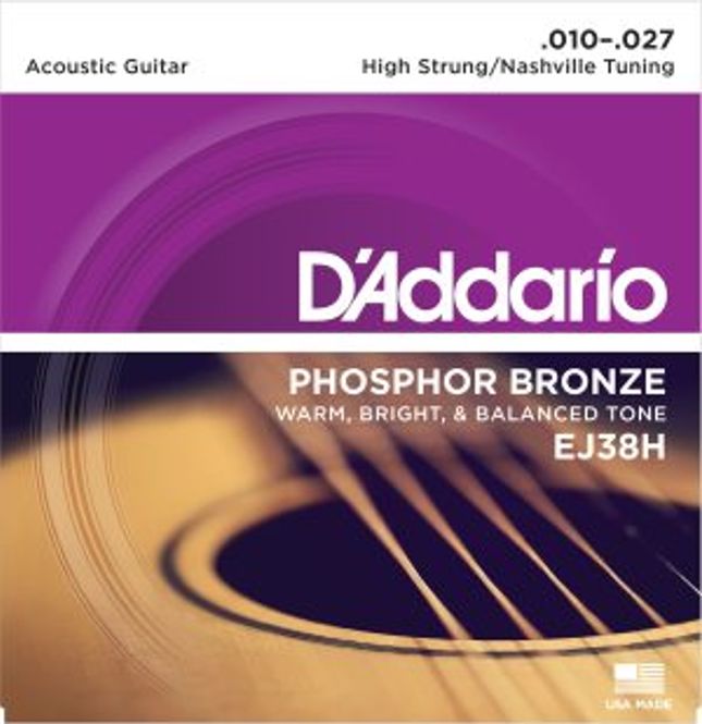 Hovedbilde DADDARIO EJ38H Strengesett Akustisk Gitar