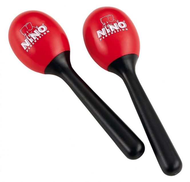 Hovedbilde NINO PERCUSSION NINO569R Maracas Red Plastik