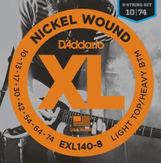 Hovedbilde DADDARIO EXL140-8 Strengesett El-Gitar