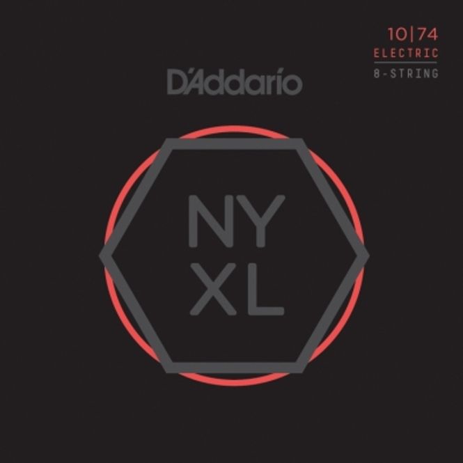 Hovedbilde DADDARIO NYXL1074 Strengesett El-Gitar 8 strengers