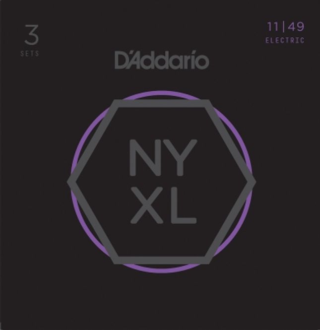Hovedbilde DADDARIO NYXL1149-3P Strengesett El-Gitar
