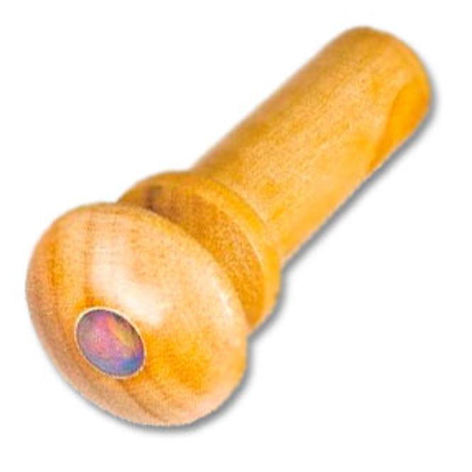 Hovedbilde DADDARIO PWEP7 End Pin Boxwood White/Black Dot +