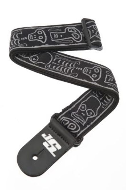 Hovedbilde DADDARIO 50JS01 Gitarrem Black Skull`n Bones