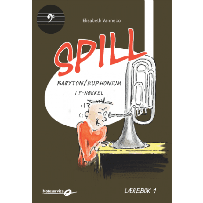 Hovedbilde Spill Baryton/Euphonium C i F nøkkel Bok 1