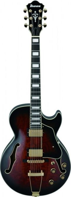 Hovedbilde IBANEZ Artcore Expressionist AG95QA-DBS Elgitar Dark Brown Sunburst