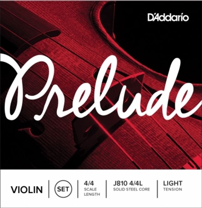 Hovedbilde DADDARIO Prelude J810 Strengesett Fiolin 4/4L