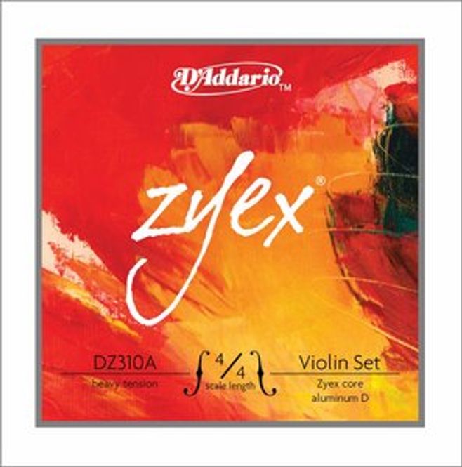 Hovedbilde DADDARIO Zyex DZ310A Strengesett Fiolin Alu D 4/4H