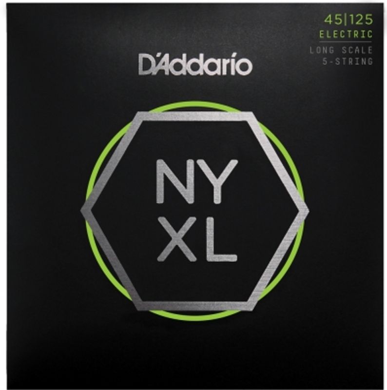 DADDARIO NYXL45125 Strengesett El-Bass