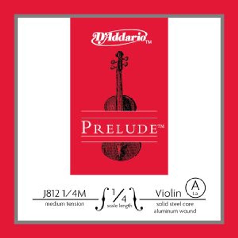 DADDARIO Prelude J812 G-Streng Fiolin 1/4M