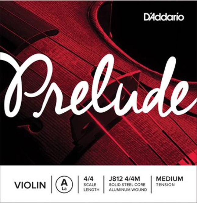 Hovedbilde DADDARIO Prelude J812 G-Streng Fiolin 4/4M