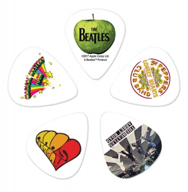 Hovedbilde DADDARIO 1CWH2-10B3 Plekterpakke The Beatles  Albums Thin gauge 10 pcs 