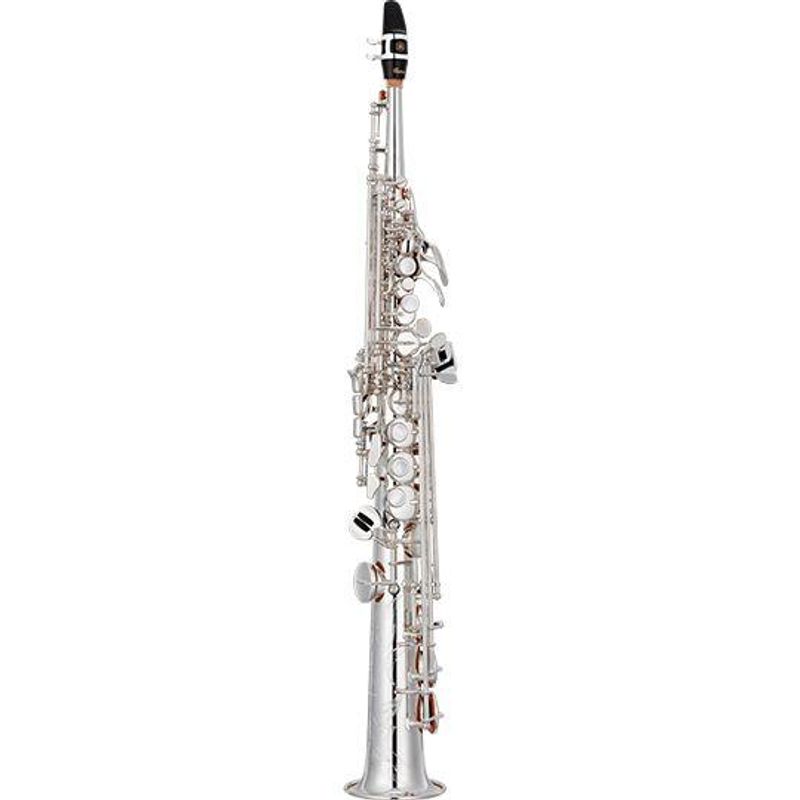 YAMAHA 82Z/02 Sopransax Onepiece Straight Silver plated