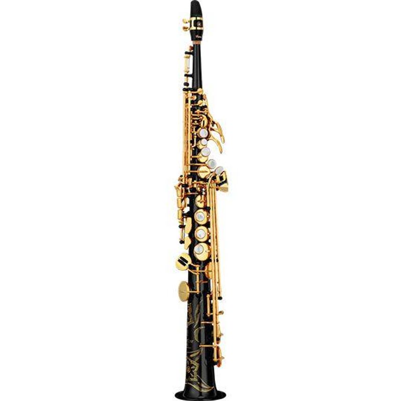 YAMAHA 82Z/02 Sopransax Onepiece Straight Silver plated