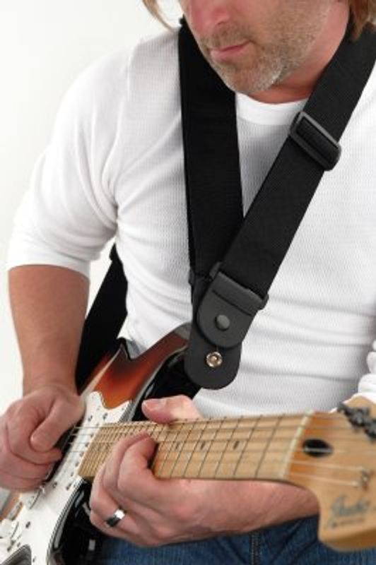 DADDARIO Gitarrem X-Type Dare Strap Black 50mm 50DARE000