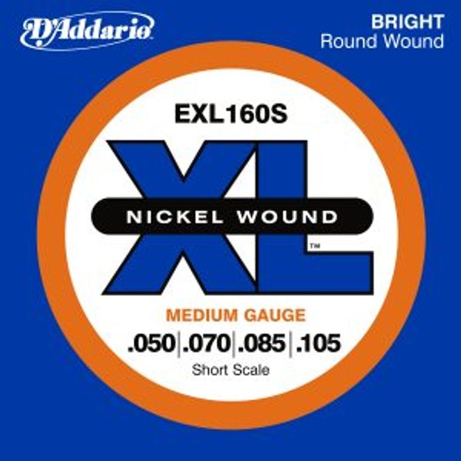 Hovedbilde DADDARIO EXL160S Strengesett El-Bass