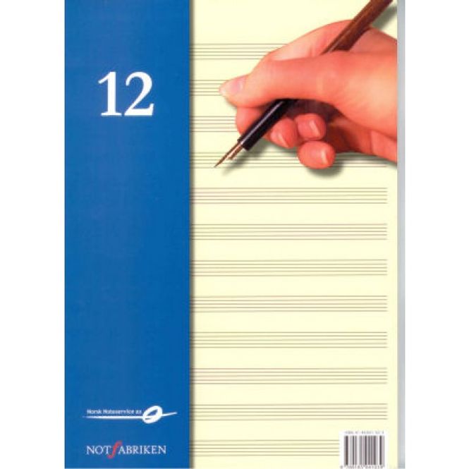 Hovedbilde Noteblokk 12 linjers