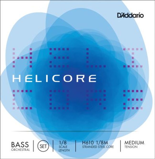 Hovedbilde DADDARI Helicore H610 Strengesett Kontrabass 1/8M