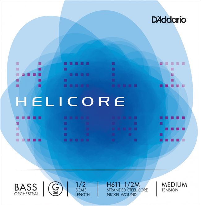 Hovedbilde DADDARIO G-streng for kontrabass Helicore H611 1/2M