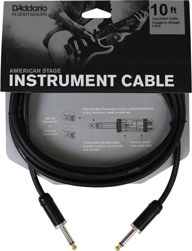 DADDARIO PW-AMSG-10 Instrument cable Jack 3m