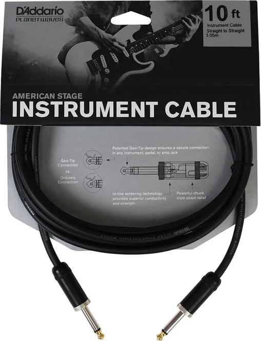 Hovedbilde DADDARIO Instrument cable PW-AMSG-10 Jack 3m  