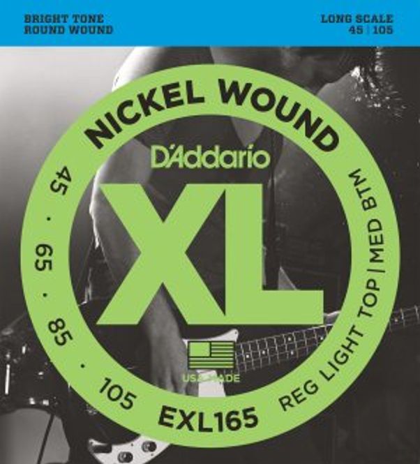 Hovedbilde DADDARIO EXL165 Strengesett El-Bass