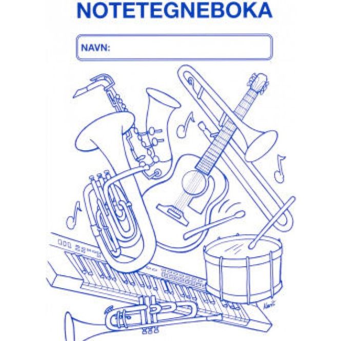 Hovedbilde NotetegneBoka A4
