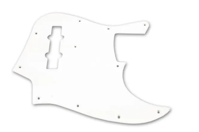 Hovedbilde CRAFTON Plekterplate J-Bass White  PG-801W