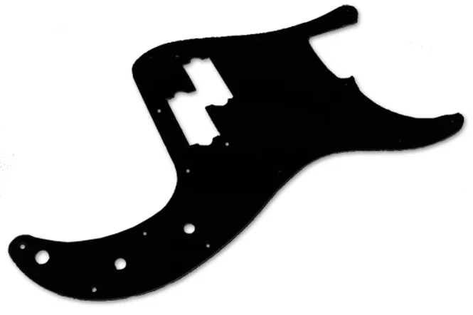 Hovedbilde CRAFTON Plekterplate P-Bass Black  PG-602B