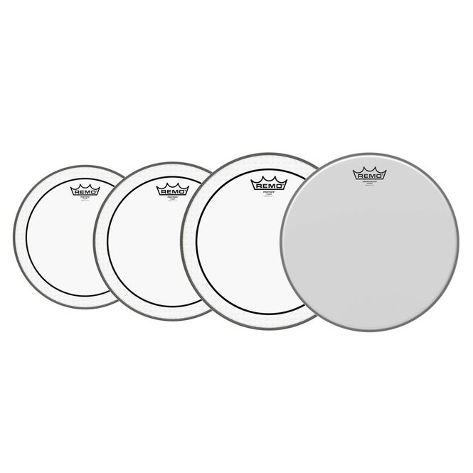 Hovedbilde REMO AMBASSADOR PP-0110-PS Trommeskinn clear Propack 4 pcs 10