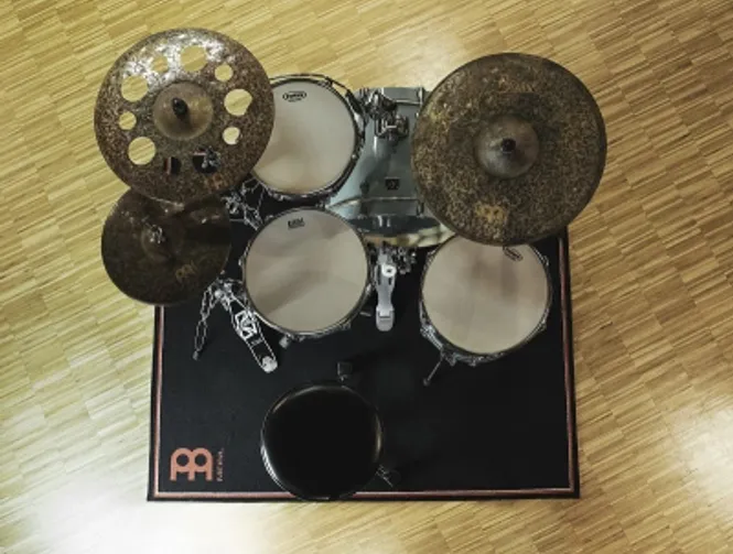 Hovedbilde Meinl Small Drum Rug, Black - MDRS-BK.