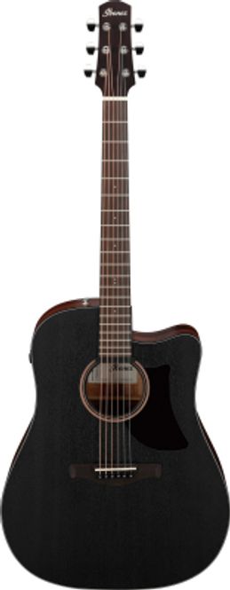 Hovedbilde IBANEZ AAD190CE-WKH Akustisk Westergitar m. Mik Weathered Black Open Pore