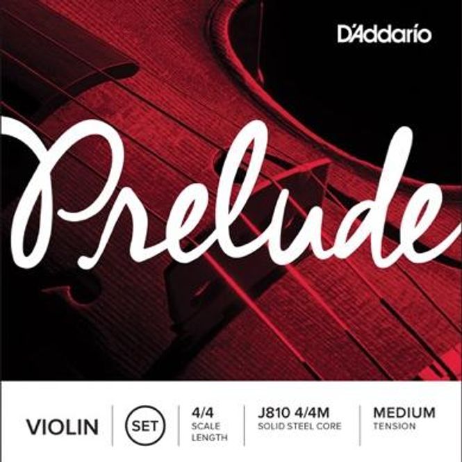 Hovedbilde DADDARIO Prelude J810 Strengesett Fiolin 4/4M
